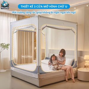 Màn khung vuông chống ngã cho bé P-MK01