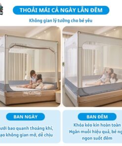 Màn khung vuông chống ngã cho bé P-MK01 47 Màn khung vuông chống ngã cho bé P-MK01
