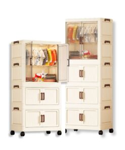 Tủ nhựa gấp gọn có ngăn treo HC12