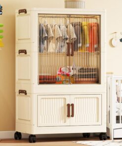 Tủ nhựa gấp gọn có ngăn treo HC12