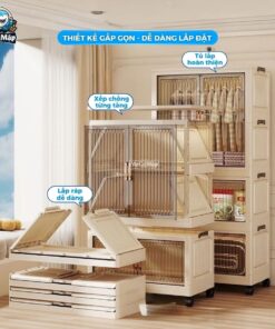 Tủ nhựa HC13 có móc treo