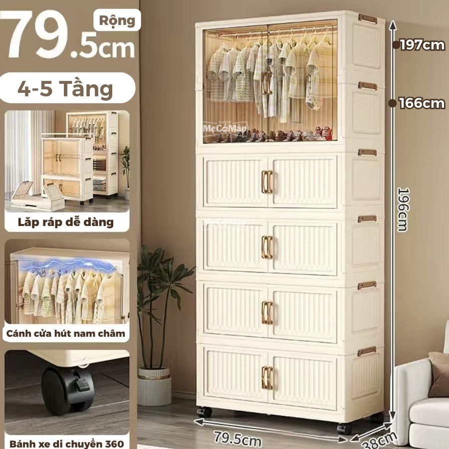 Tủ nhựa HC13 có móc treo