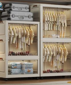 Tủ nhựa cho bé HC15 có ngăn treo