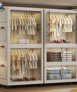 Tủ nhựa cho bé HC15 có ngăn treo