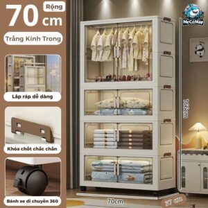 Tủ nhựa cho bé HC15 có ngăn treo