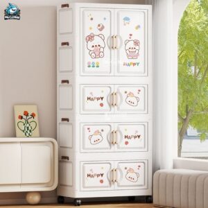 Tủ nhựa có móc treo 4 tầng HC16