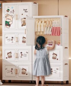 Tủ nhựa có móc treo 4 tầng HC16