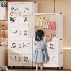 Tủ nhựa có móc treo 4 tầng HC16