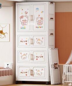 Tủ nhựa có móc treo 4 tầng HC16