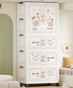 Tủ nhựa có móc treo 4 tầng HC16