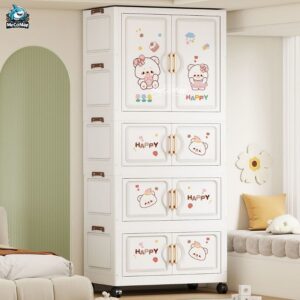 Tủ nhựa có móc treo 4 tầng HC16