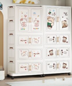 Tủ nhựa có móc treo 4 tầng HC16