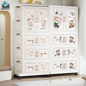 Tủ nhựa có móc treo 4 tầng HC16