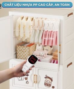 Tủ nhựa có móc treo 4 tầng HC16