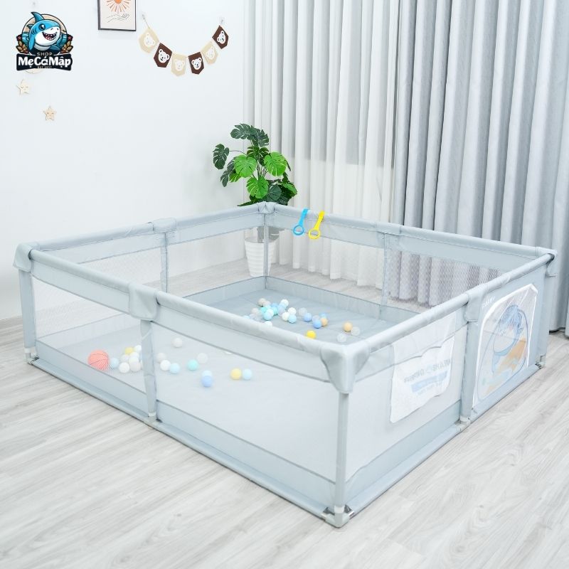 quây cũi vải cho bé