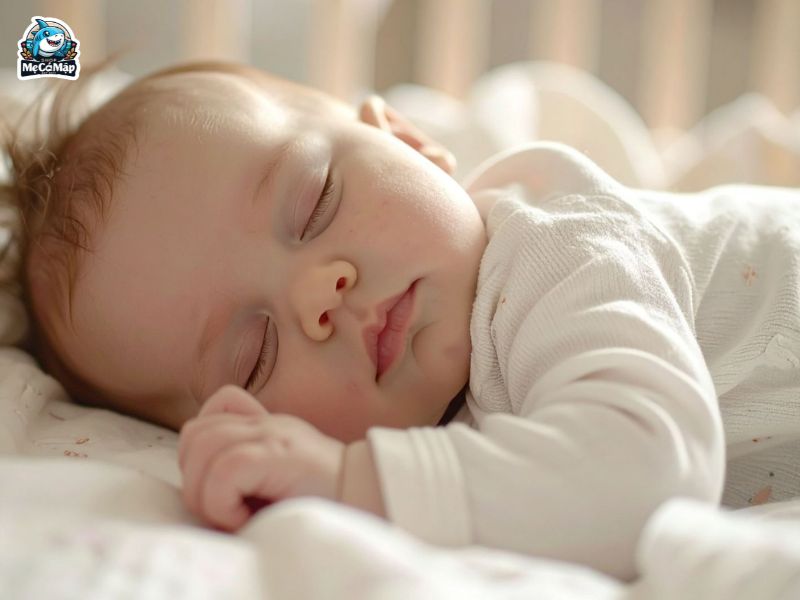 [Giải đáp] Trẻ sơ sinh nằm ngủ nghiêng đầu có sao không?