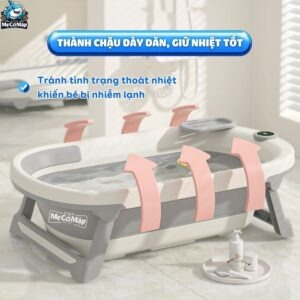 Chậu tắm Pakey có nhiệt kế P-CT03