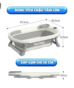 Chậu tắm Pakey có nhiệt kế P-CT03