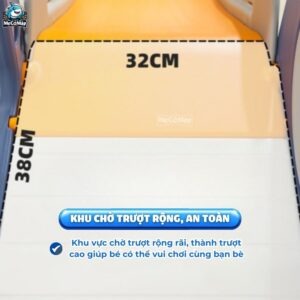 Cầu trượt xích đu liên hoàn Pakey Khủng long LH01