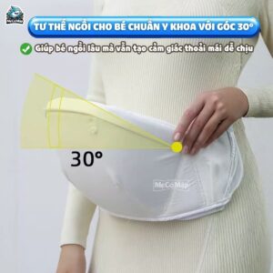 Địu vải Vinng D6 có ghế đa năng