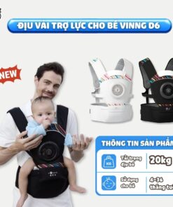 Địu vải Vinng D6 có ghế đa năng