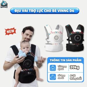 Địu vải Vinng D6 có ghế đa năng