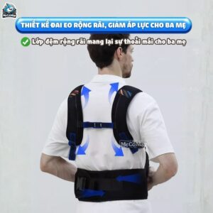 Địu vải Vinng D6 có ghế đa năng