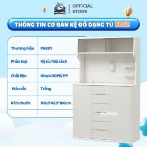 Tủ kệ đa năng Pakey E012