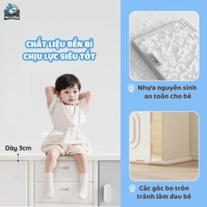 Kệ tủ 5 ngăn 4 cánh Pakey E011 34 Kệ tủ 5 ngăn 4 cánh Pakey E011