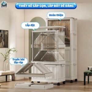 Tủ nhựa ngăn treo cho bé HC17