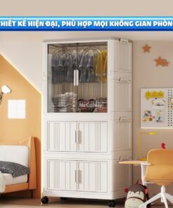 Tủ nhựa ngăn treo cho bé HC17