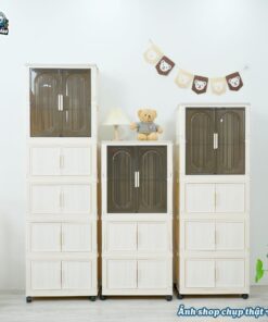 Tủ nhựa ngăn treo cho bé HC17