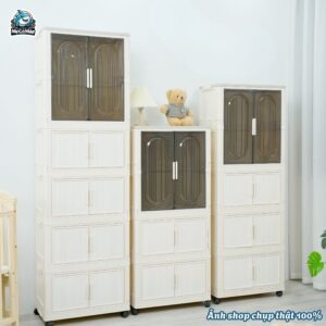 Tủ nhựa ngăn treo cho bé HC17