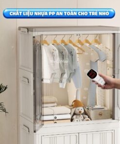 Tủ nhựa ngăn treo cho bé HC17