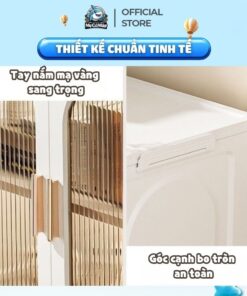Tủ nhựa ngăn kéo kết hợp ngăn treo HC18