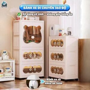 Tủ nhựa ngăn treo 3/4 tầng HC19, HC19-S, HC21