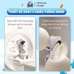 Xe đẩy du lịch Baobaohao V22-A