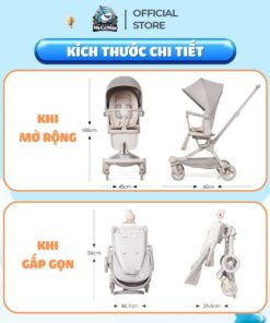 Xe đẩy du lịch Baobaohao V22-A
