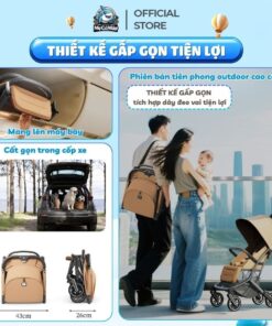 Xe đẩy gấp gọn Baobaohao Z5 cao cấp