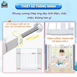 Thanh chắn cửa - Thanh chắn cầu thang Pakey Basic 01 24 Thanh chắn cửa, thanh chắn cầu thang Pakey