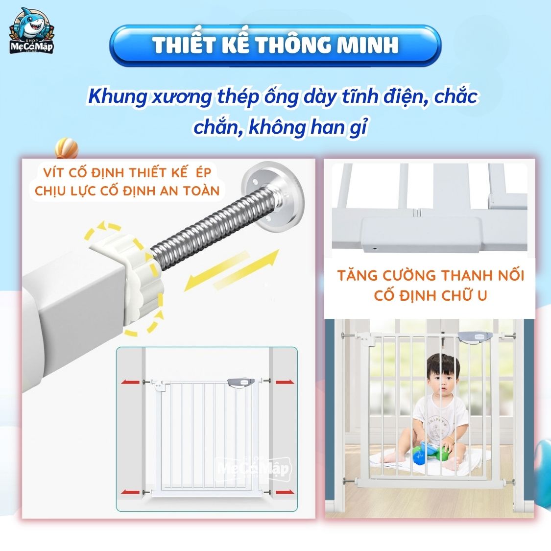 Thanh chắn cửa - Thanh chắn cầu thang Pakey Basic 01 34 Thanh chắn cửa, thanh chắn cầu thang Pakey