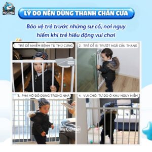 Thanh chắn cửa - Thanh chắn cầu thang Pakey Basic 01 27 Thanh chắn cửa, thanh chắn cầu thang Pakey
