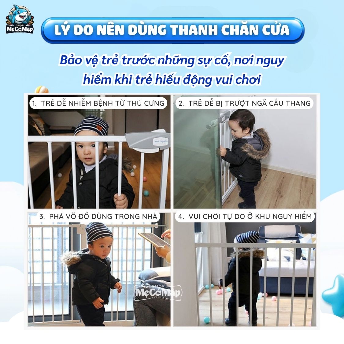 Thanh chắn cửa - Thanh chắn cầu thang Pakey Basic 01 41 Thanh chắn cửa, thanh chắn cầu thang Pakey